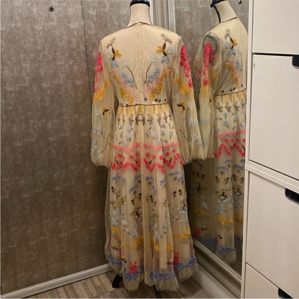 Floral Embroidered Maxi Dress - Picture 12 of 15
